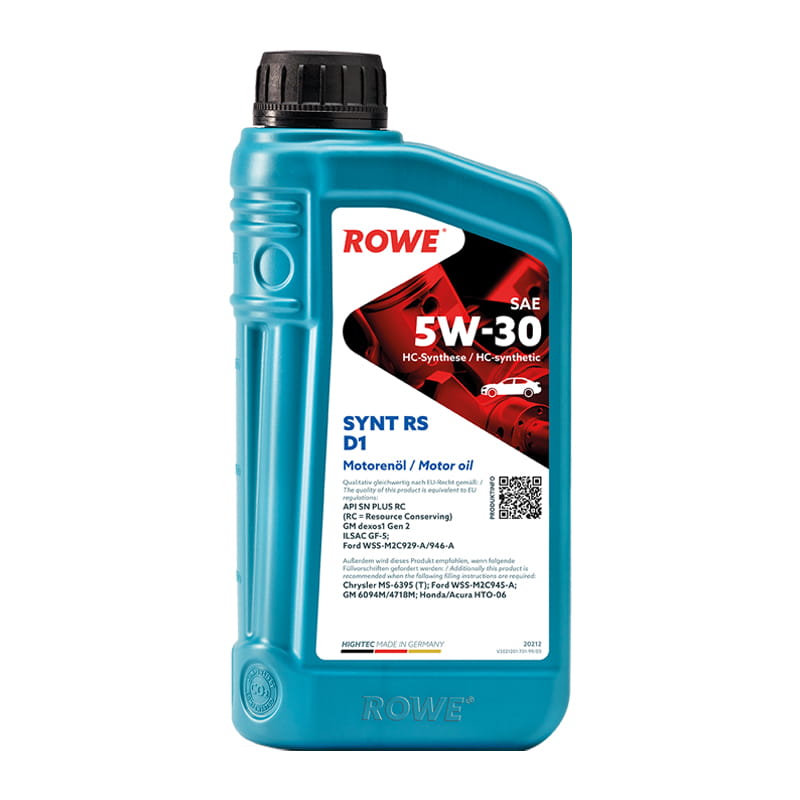 ROWE HIGHTEC SYNT RS D1 SAE 5W-30 - 1 Liter
