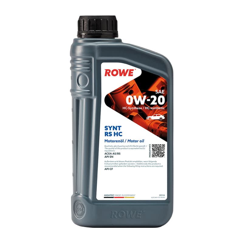 ROWE HIGHTEC SYNT RS HC SAE 0W-20 - 1 Liter