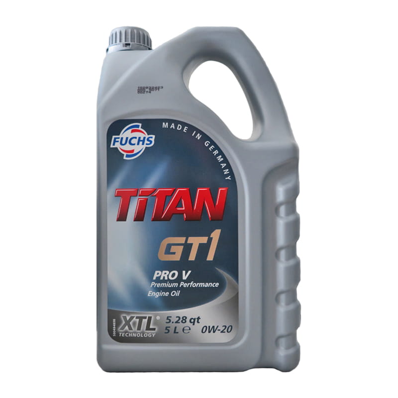 FUCHS TITAN GT1 PRO V SAE 0W-20 - 5 Liter